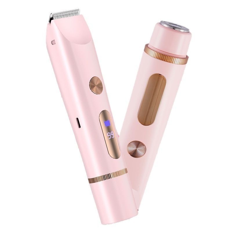 Épilateur Électrique Femme Double Tête – Rechargeable & Lavable