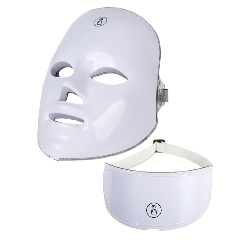 Masque LED Visage Multicolore – Appareil de Beauté Photon Rechargeable